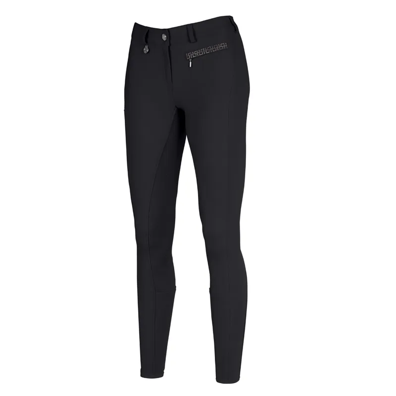 Pikeur Vally Ladies Full Grip Competition Breeches - Black